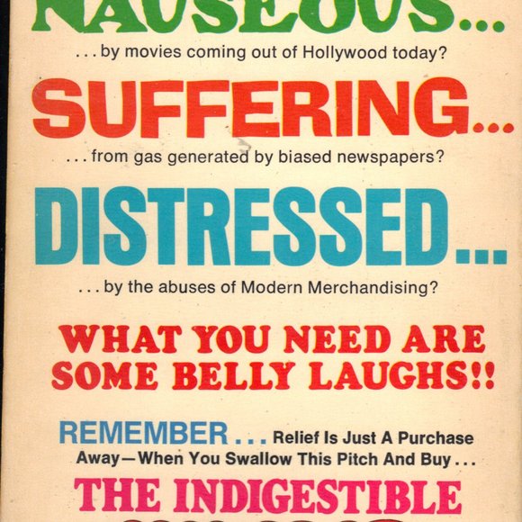 Mad Paperback Book - The Indigestible Mad - Picture 2 of 2